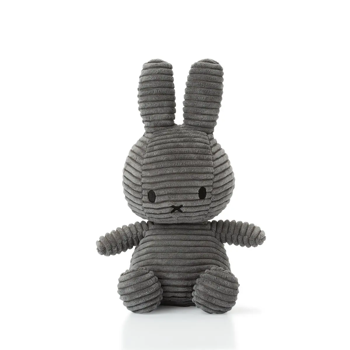 Miffy Sitting Corduroy - Grey 1
