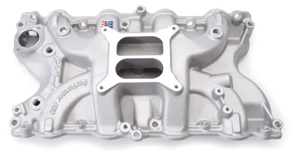 Edelbrock Bbf Performer 460 Intake Manifold Satin Finish 1