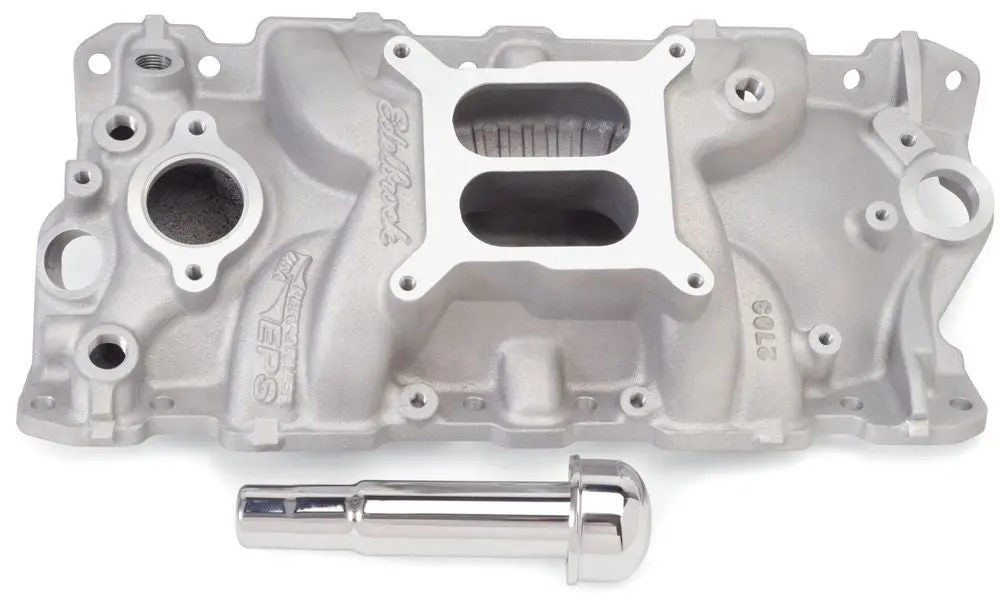 Edelbrock Sbc 262-400 Performer Eps Intake Manifold 1