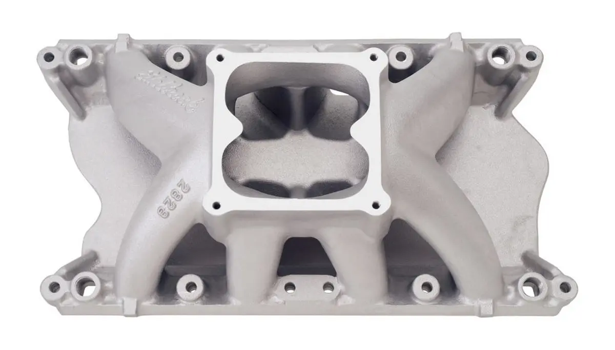 Edelbrock Sbf 351W Glidden Super Victor Intake Manifold 1