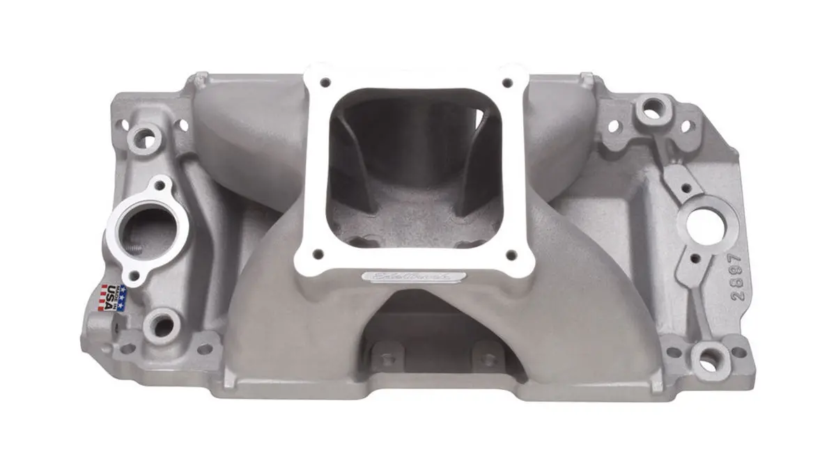 Edelbrock Bbc 632 Super Victor Ii Intake Manifold (10.2 Deck) 1