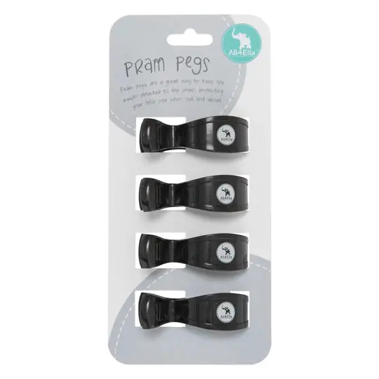 4 Pack Pegs Various Colours 1