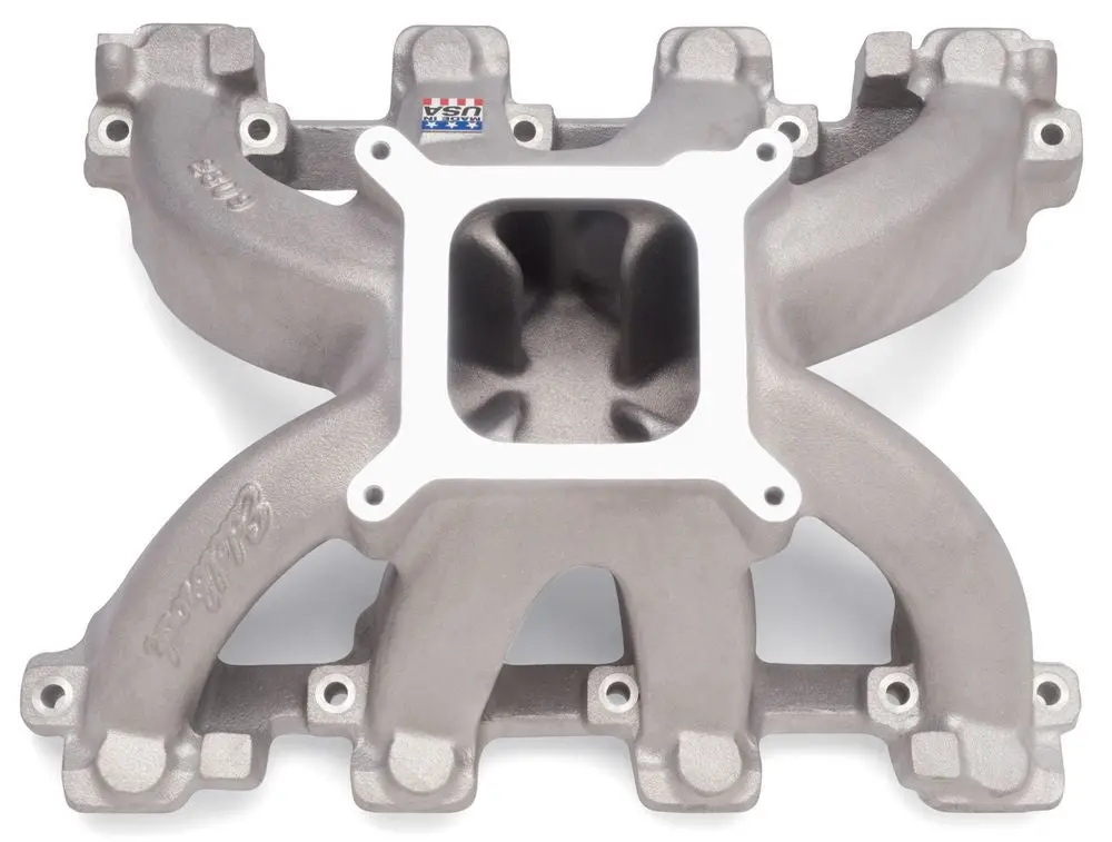 Edelbrock Ls1/Ls2 Super Victor Carbureted Intake Manifold 1