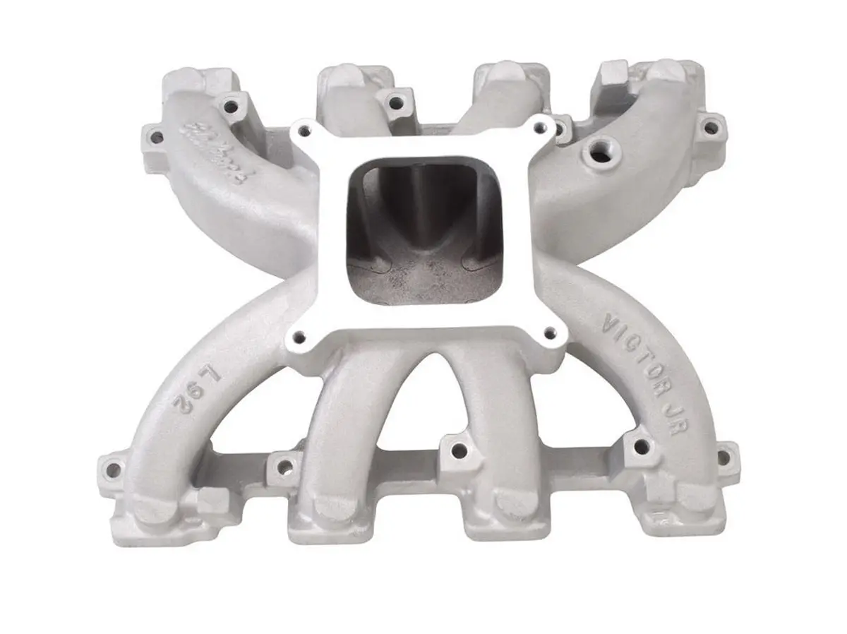 Edelbrock Ls3/L92/L76 Victor Jr Carburetor Intake Manifold 1