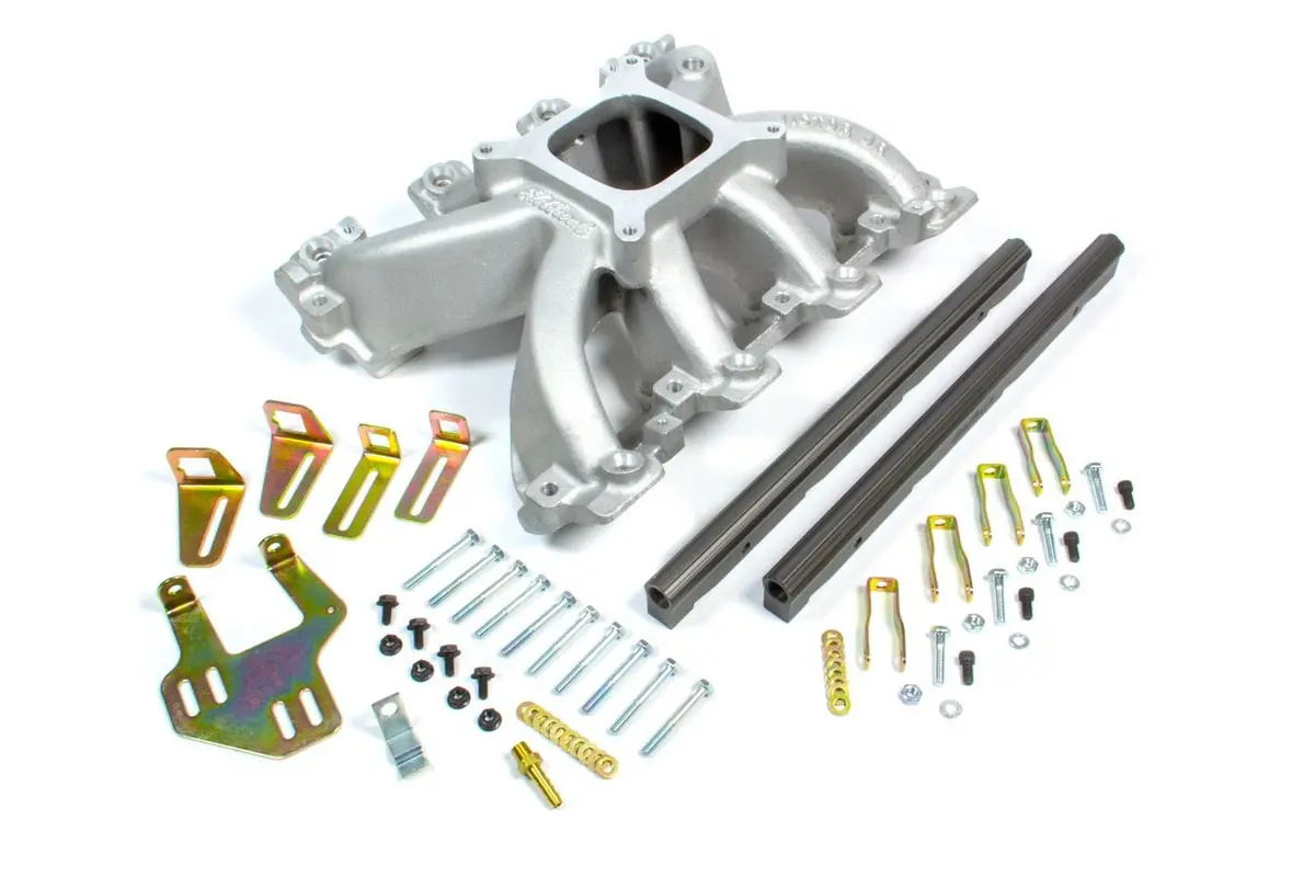 Edelbrock Ls1 Victor Jr Efi Intake Manifold & Fuel Rail Kit 1