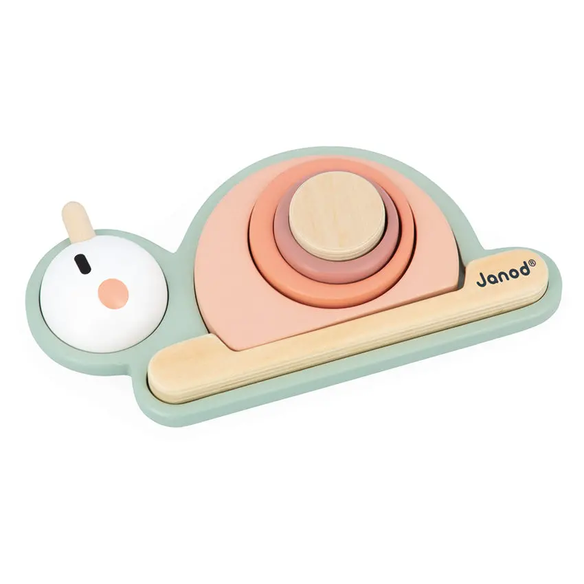 Cocoon Stacking Sensory Snail 1