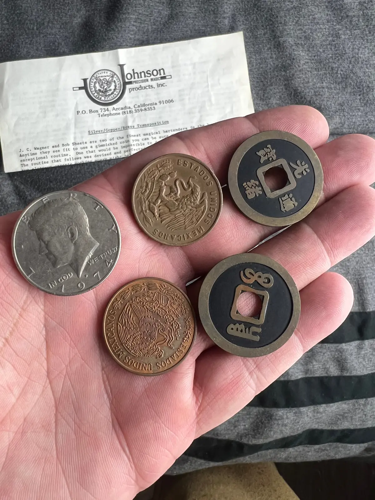 Johnson Copper Silver Brass 1