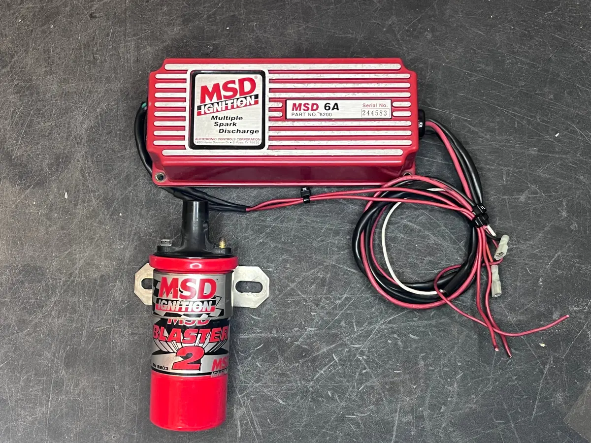 Msd 6A Ignition Box With Coil 1