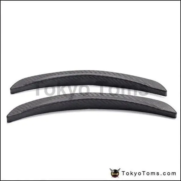 1 Pair Carbon Diffuser Fender Flares Lip 1