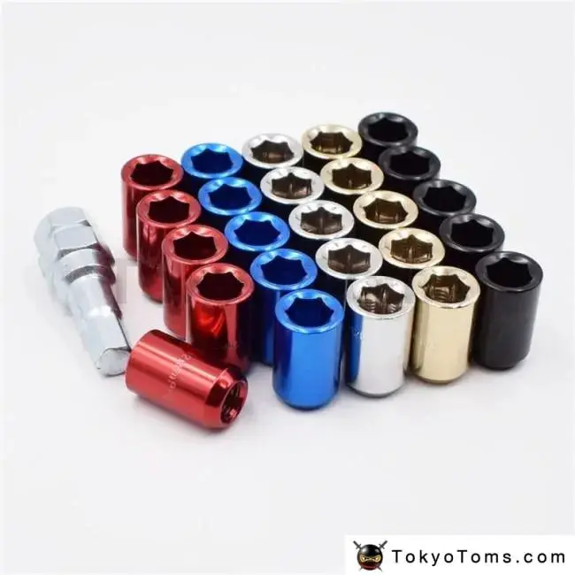 32Mm M12x1.5/1.25 Racing Car Wheel Lug Nuts Wheel Rims Lug Nuts Car Accessories 1