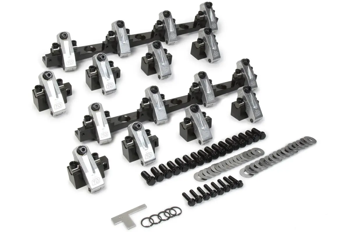 T&D Machine Bbc Shaft Rocker Arm Kit For V2 Afr Air Flow Research Bbc Head 1