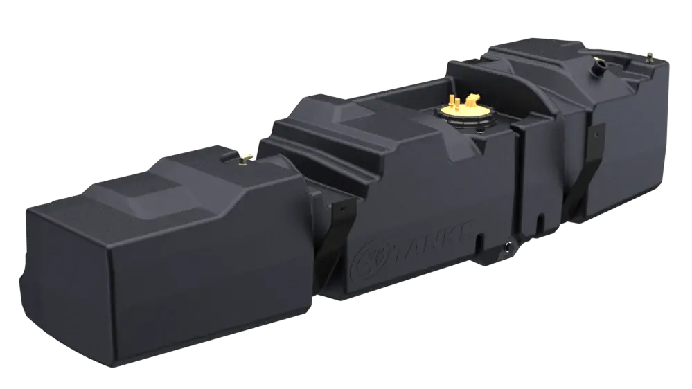 S&B 60 Gallon Replacement Fuel Tank For 2008-2010 Ford Powerstroke 6.4L Crew Cab Short Bed 1