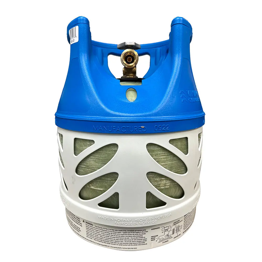 Viking Cylinders 11Lb Vertical Fiberglass Composite Lpg Cylinder W/Type 1 Valve - Opd, Dot, Tc Approved [1420-0011] 1