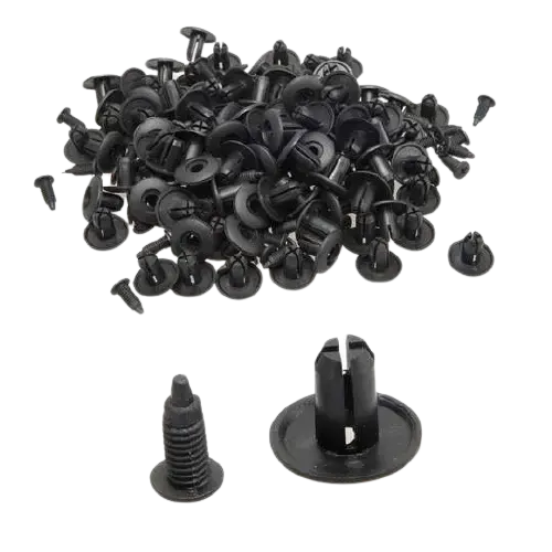100Pcs (8Mm) Interior Clips 1