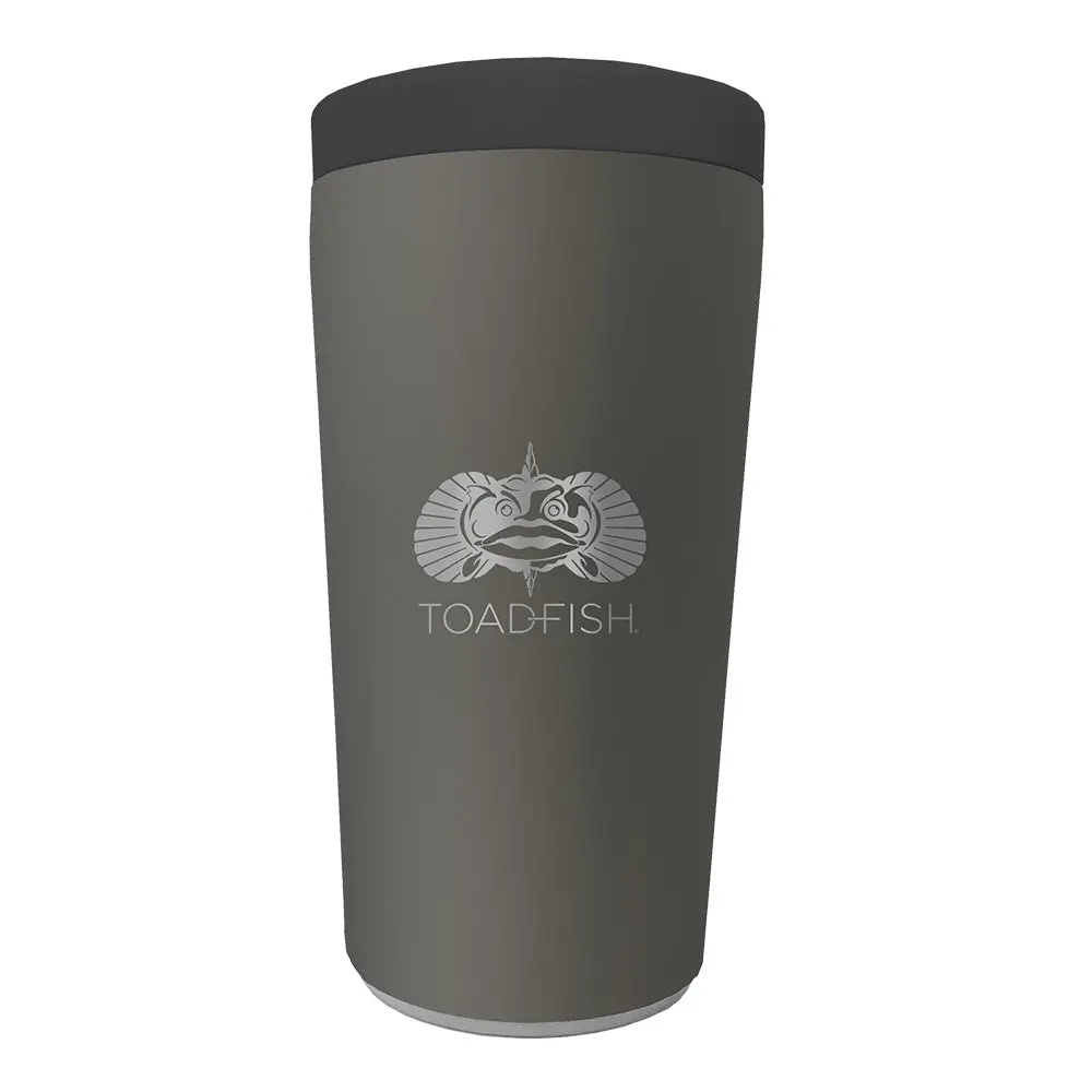 Toadfish Non-Tipping Can Cooler 2.0 - Universal Design - Graphite [5006] 1