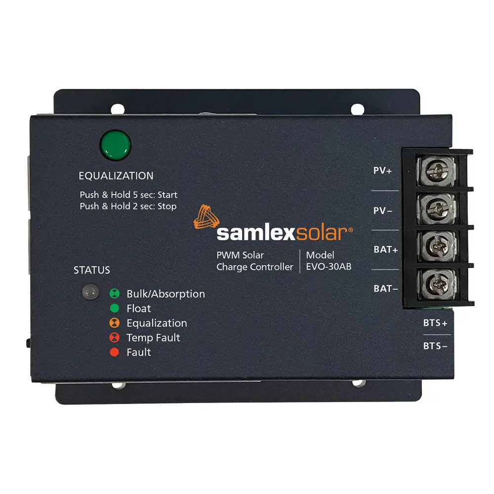 Samlex Solar Charge Controller - 12/24 Pwm - 30 Amp [Evo-30Ab] 1