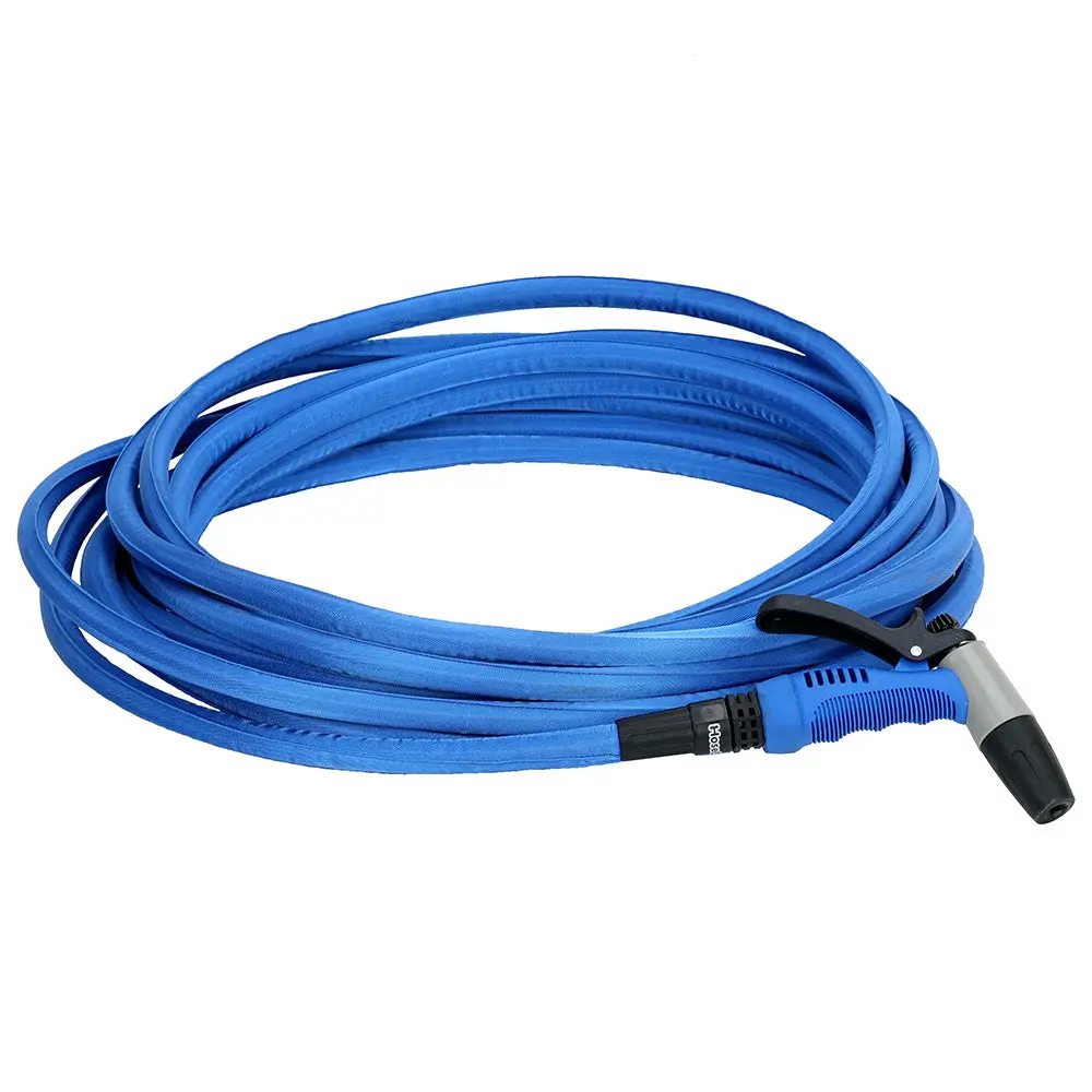 Hosecoil 50 Blue Flexible Hose Kit With Rubber Tip Nozzle [Hf50k] 1