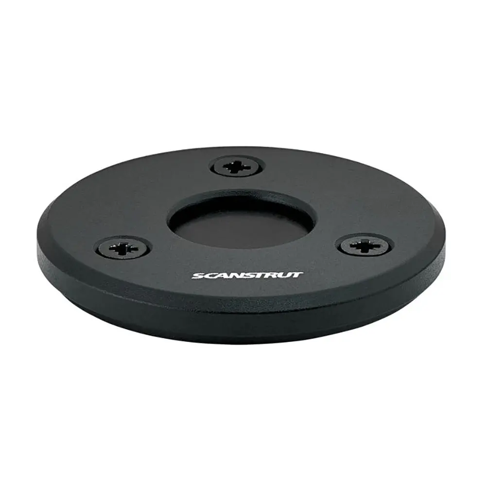 Scanstrut Black Anodized Aluminum Low-Profile Cable Seal F/Cables 9-14Mm  Connectors Up To 21Mm [Ds-Lp-21B-Blk] 1