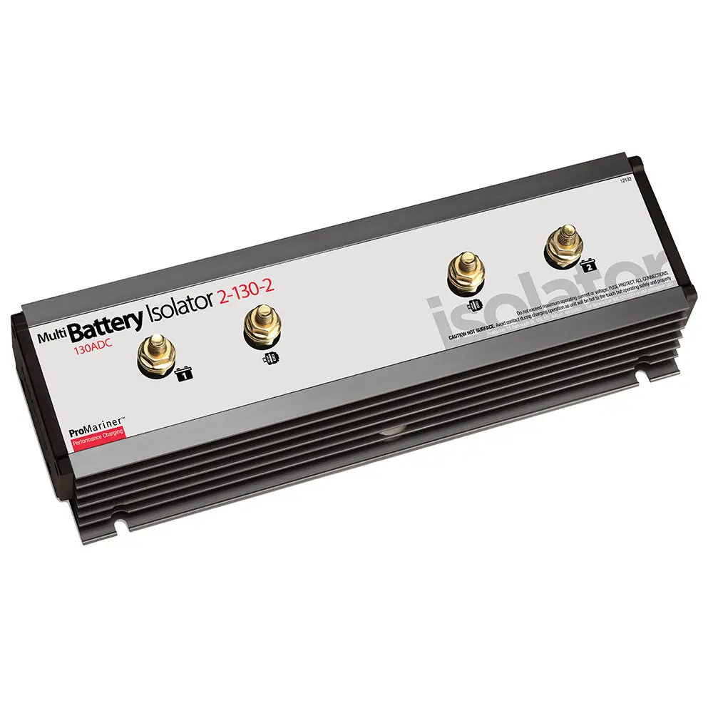 Promariner Battery Isolator - 130 Amp - 2 Alternator - 2 Battery [12132] 1