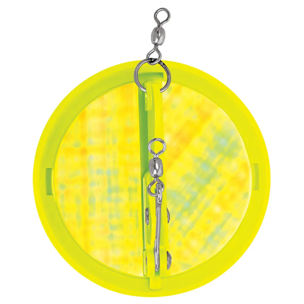 Luhr-Jensen 2-1/4" Dipsy Diver - Chartreuse/Silver Bottom Moon Jelly [5560-030-2509] 1