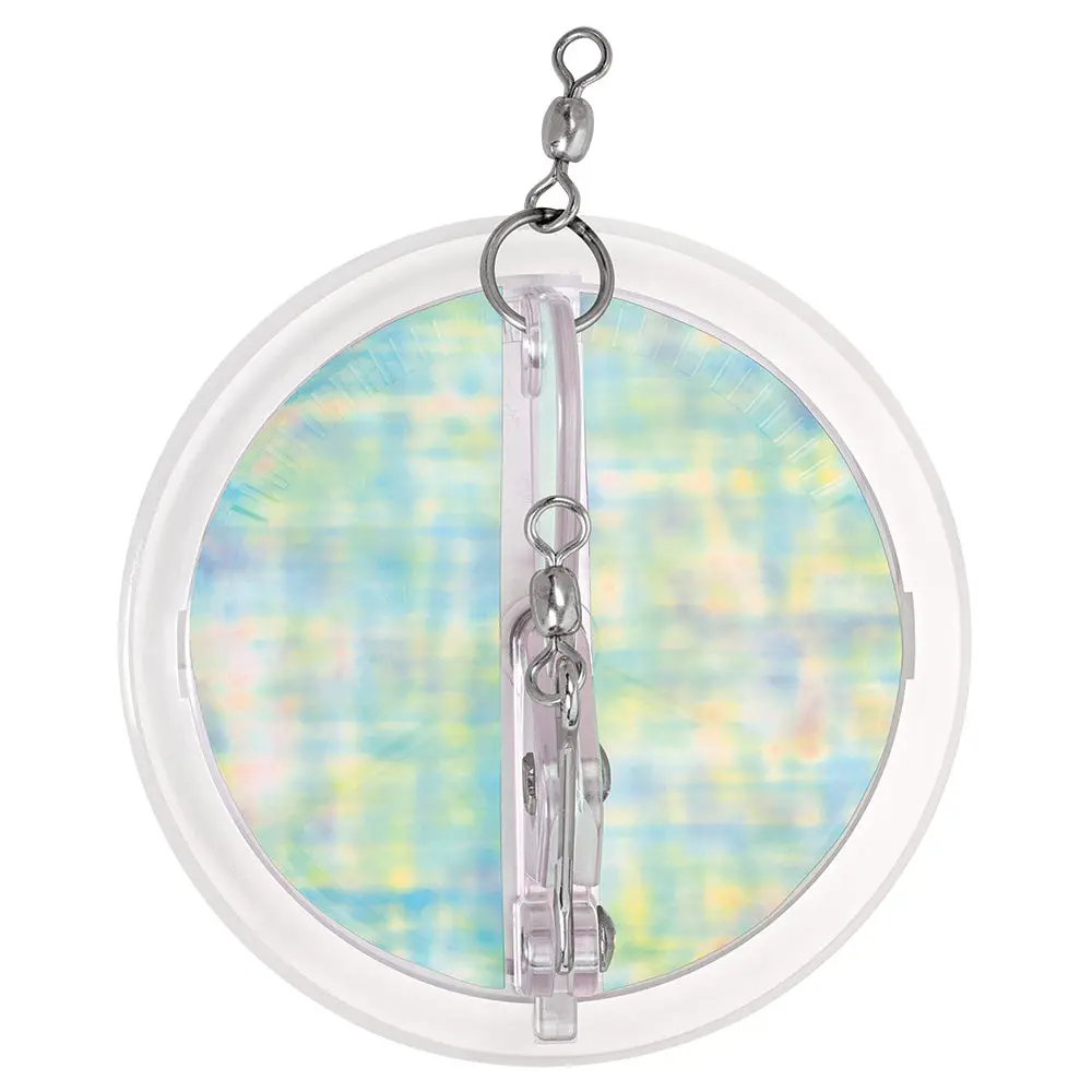 Luhr-Jensen 4-1/8" Dipsy Diver - Clear/Clear Bottom Uv Moon Jelly [5560-001-2507] 1