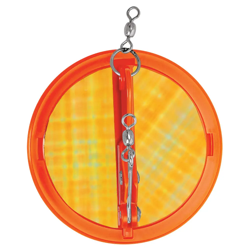 Luhr-Jensen 4-1/8" Dipsy Diver - Fire/Silver Bottom Moon Jelly [5560-001-2510] 1