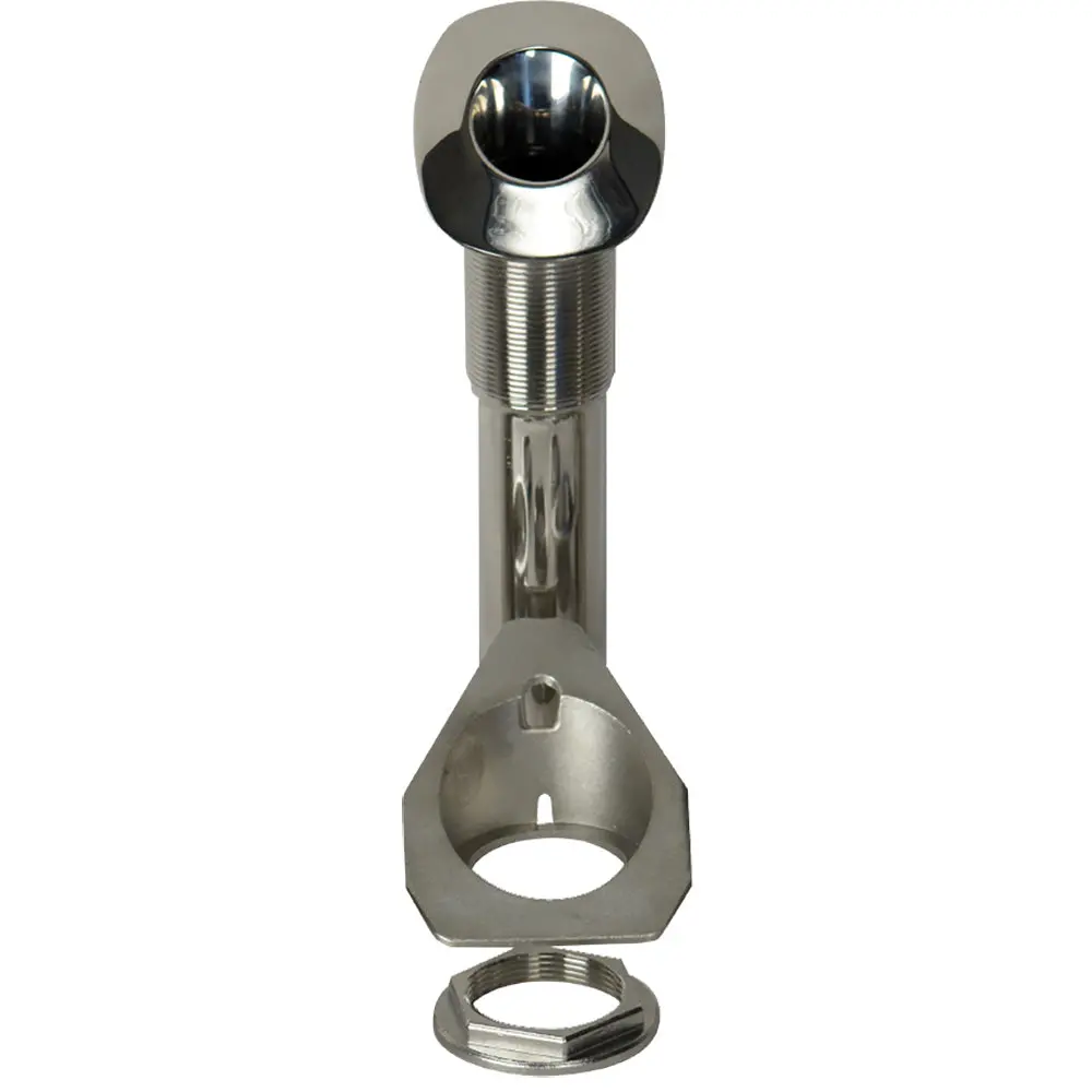 C.E. Smith 80 Series Screwless Flush Mount Rod Holder - 30 Degree - Stainless Steel - Cast Bottom - Black Liner [53688C] 1