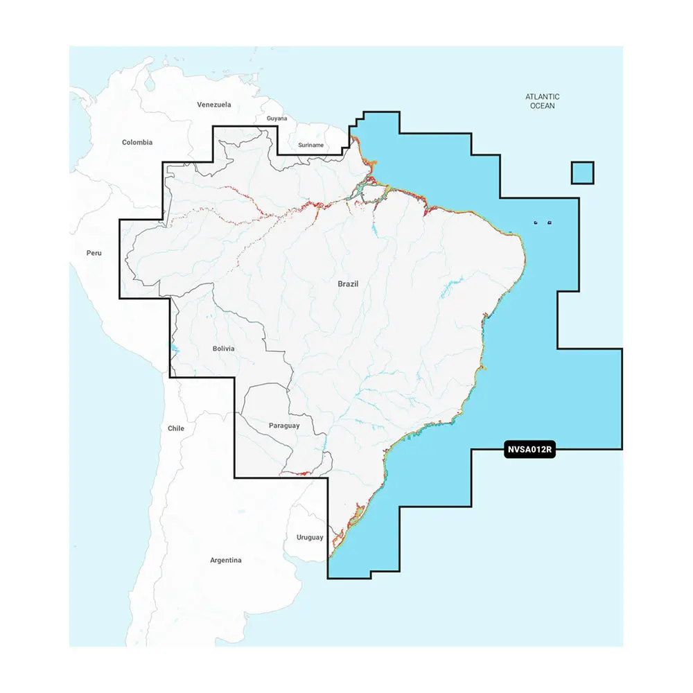 Garmin Navionics Vision+ Nvsa012r Brazil [010-C1453-00] 1