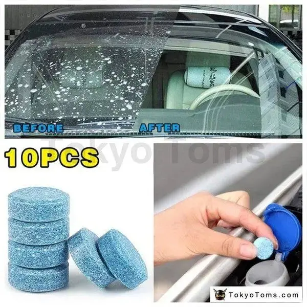 10Pcs Wiper Auto Window Cleaning Tablet 1