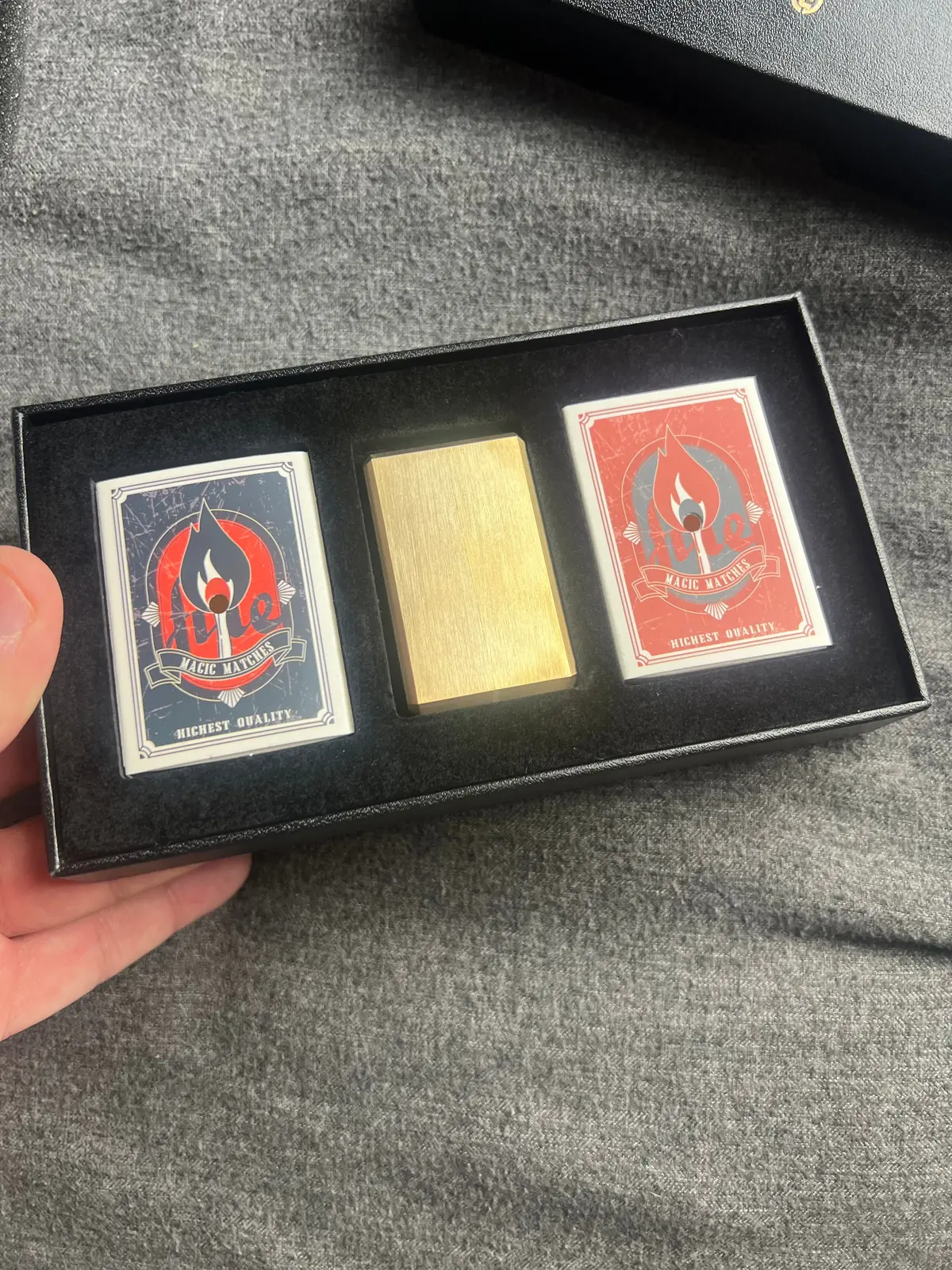 Brass Sword Matchbox Penetration 2