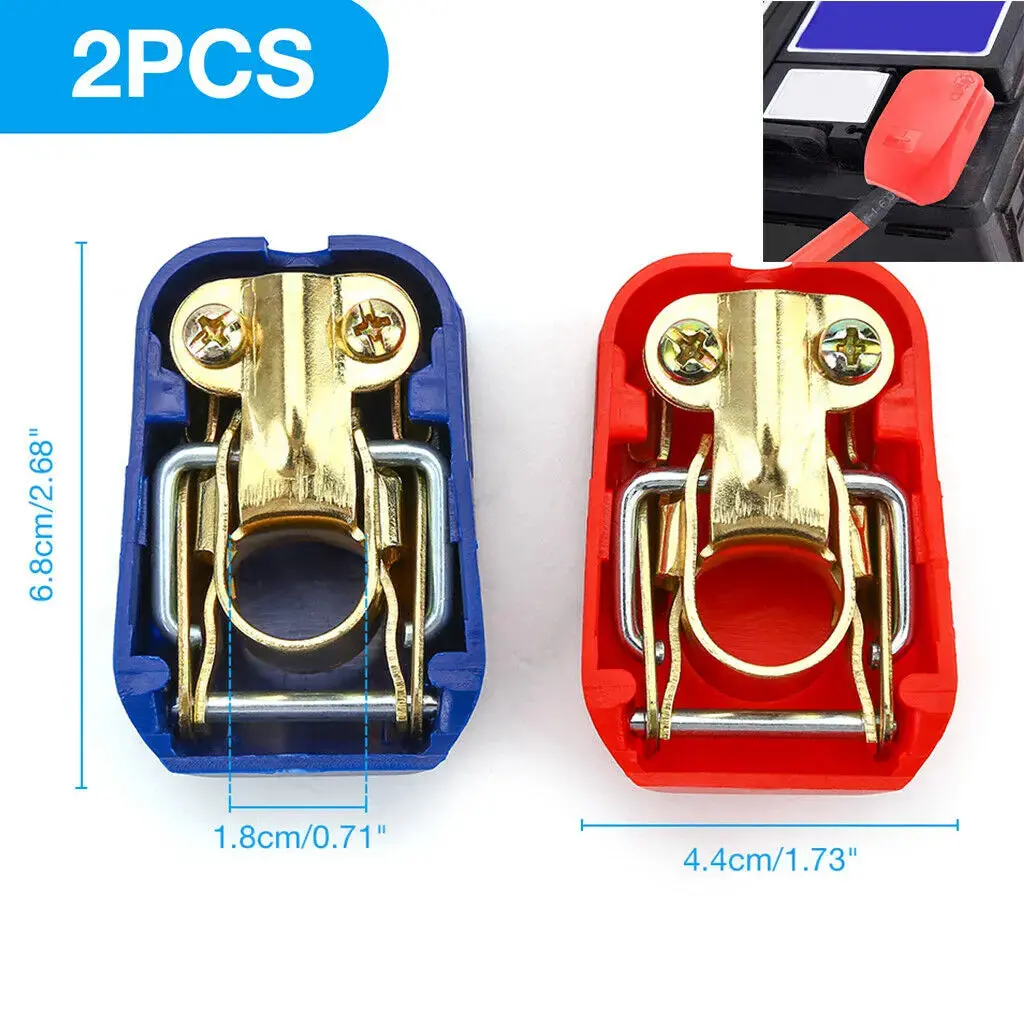 12V Car Battery Terminals Connector Clamps 1