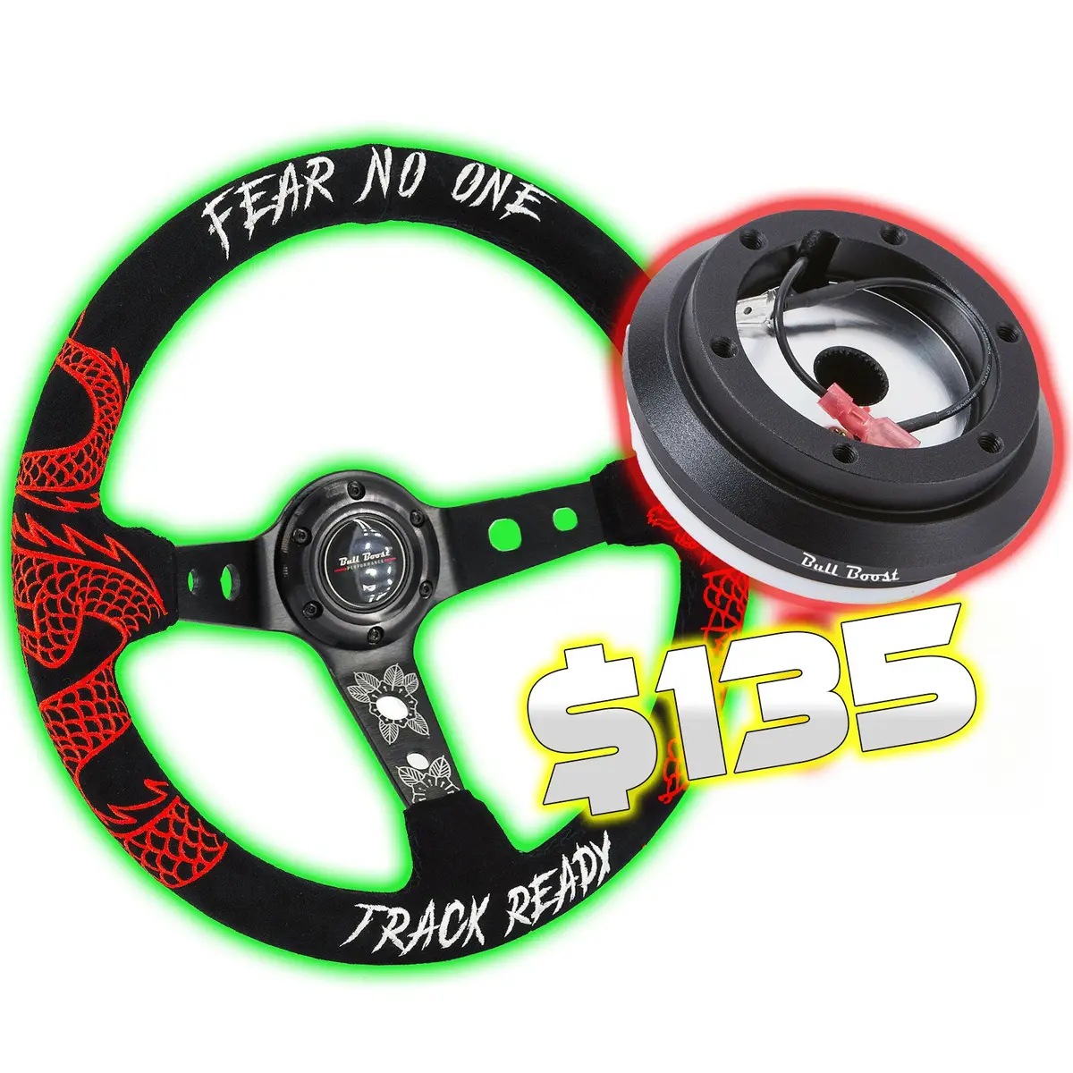 Bbp Racing Quick Release Steering Wheel Hub Adapter Bundle Kit 350 Entries 1