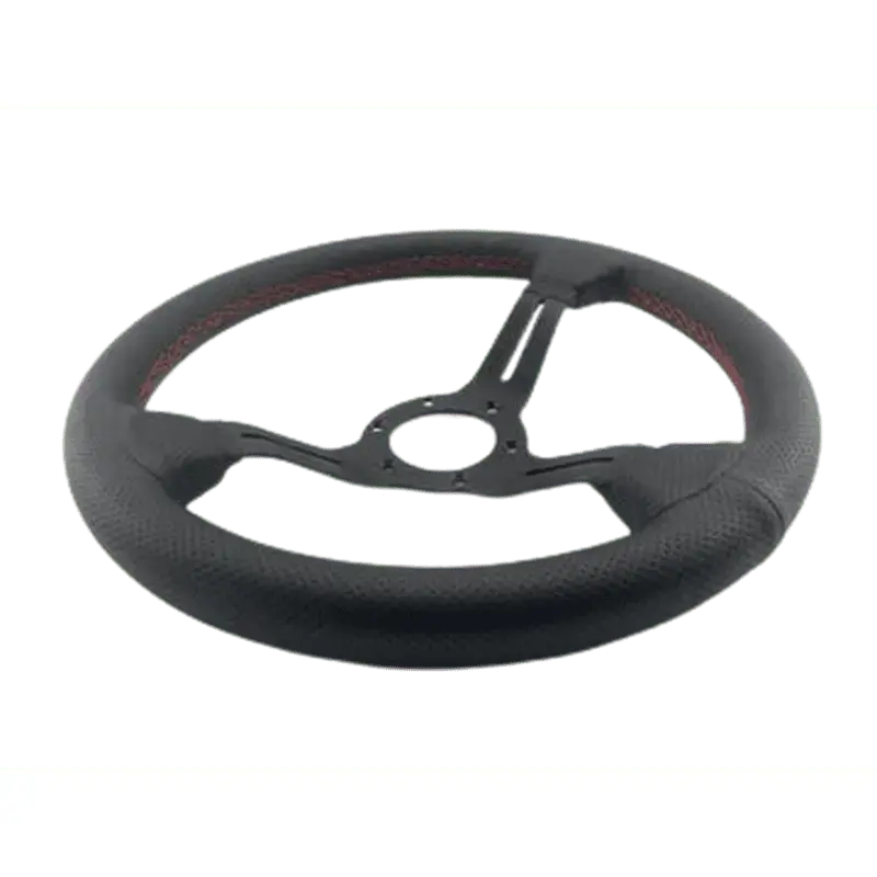13" (330Mm) Black Gt Nd Style Steering Wheels 1
