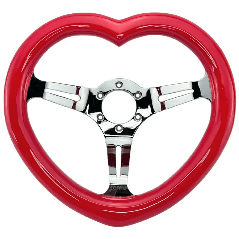 13" (330Mm) Medium Heart Dish Red Heart (Wood) 1
