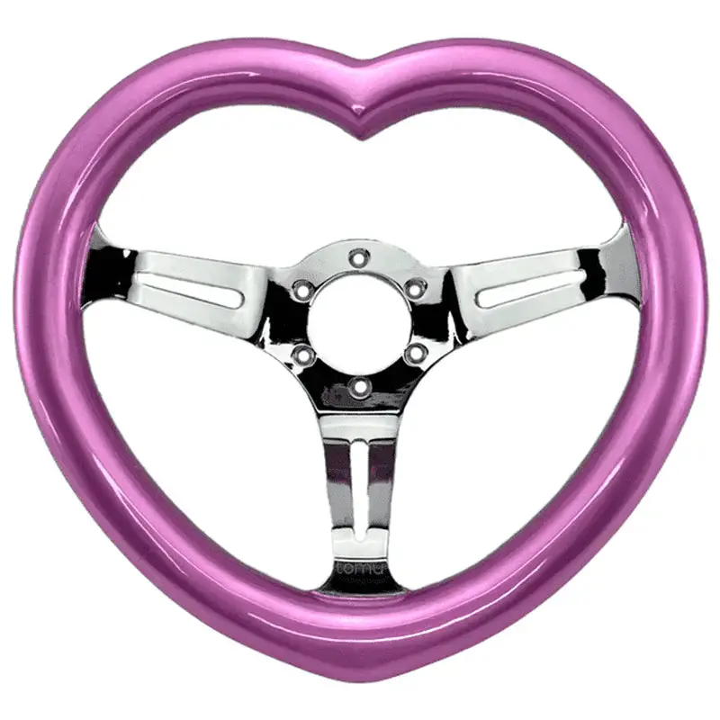 13" (330Mm) Medium Heart Dish Sassy Pink Heart (Wood) 1