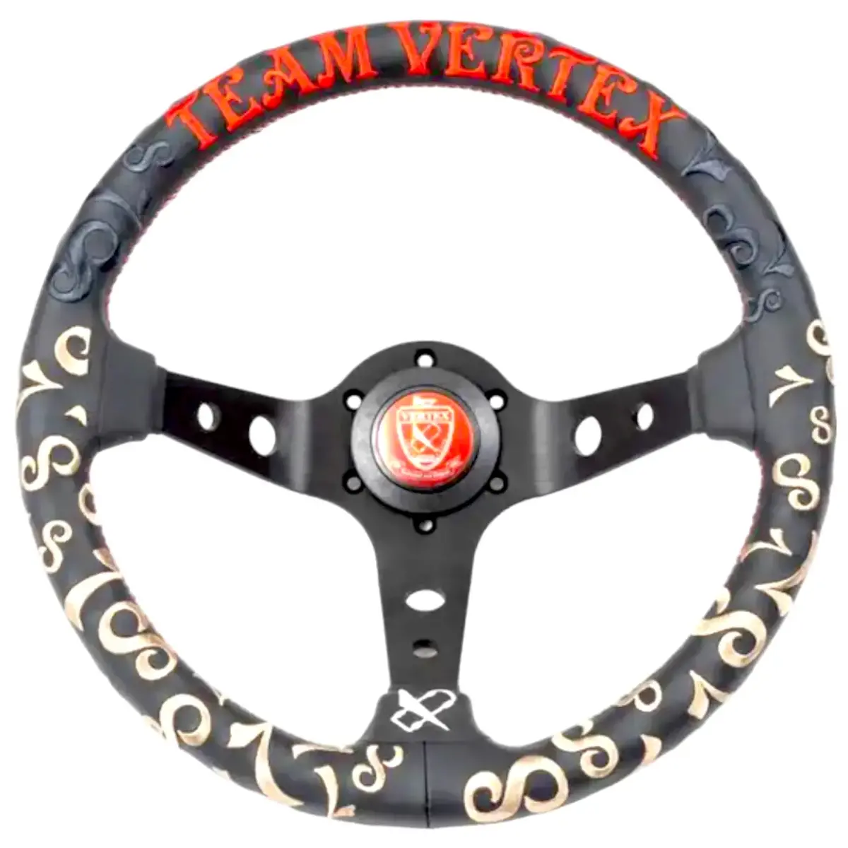 13" (330Mm) Team Vertex Steering Wheel 1