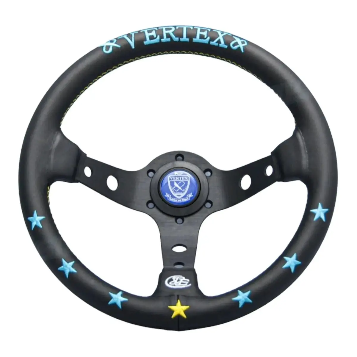 13" (330Mm) Vx 7 Blue Star Steering Wheel 1