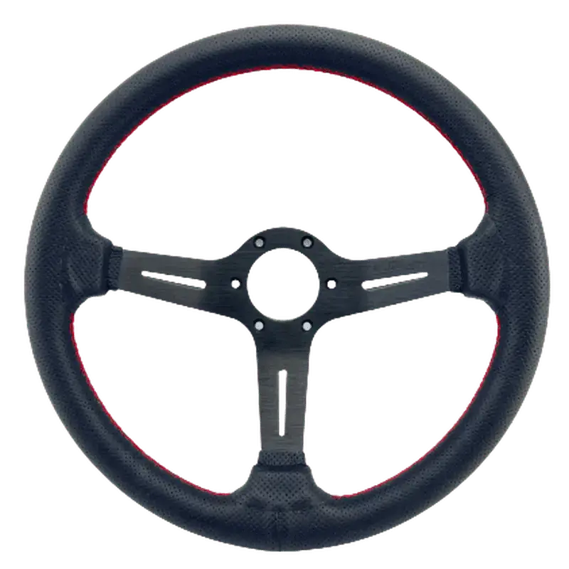 14" (350Mm) Black Nd Style Steering Wheel 1