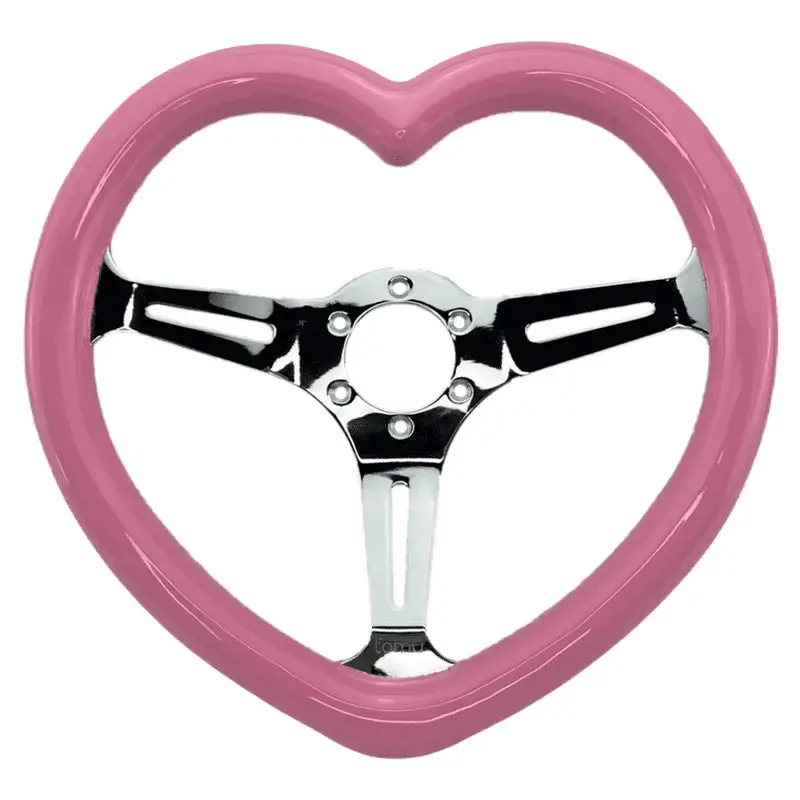 14" (350Mm) Hella Heart Point Pink Heart (Wood) 1