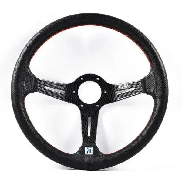 14" (350Mm) Nd Carbon Style Steering Wheel 1