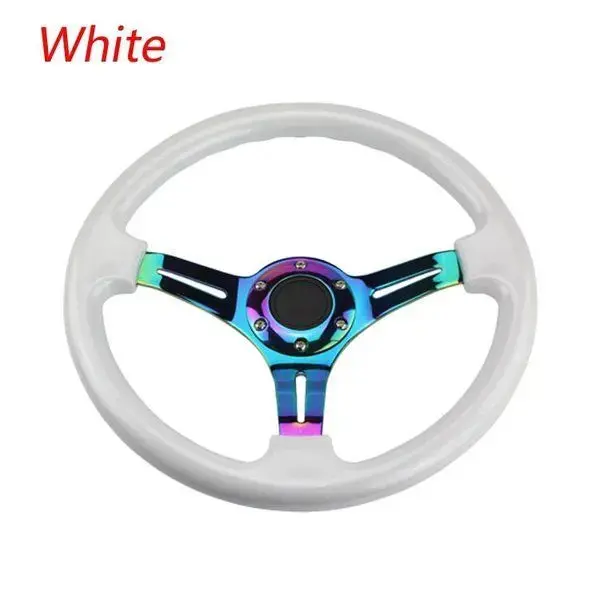 14" (350Mm) Neo Steering Wheel - White 1