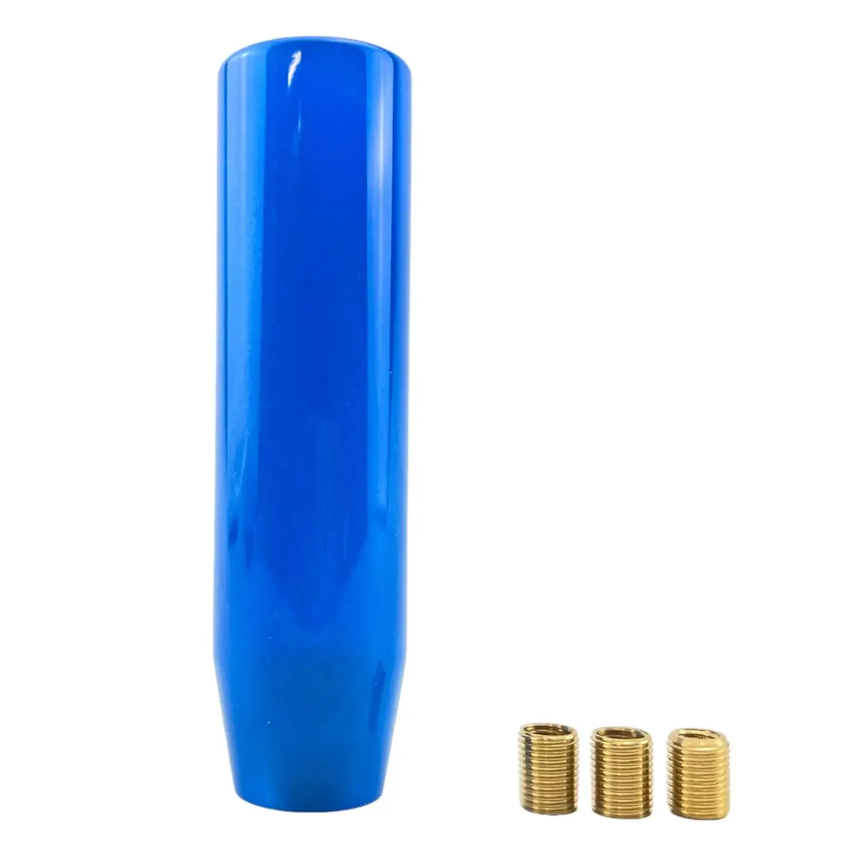 15Cm Resin Blue Metallic Gear Knob 1
