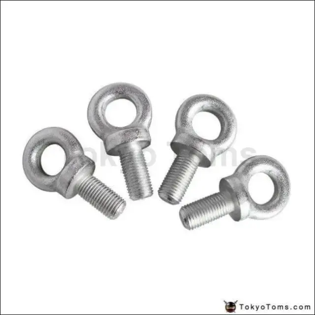 Competition Harness Eye Bolt Size:7/16 Set Of 4Pcs For Racing Seat Safety Belt Harness For Vw Golf Gti Mk2 8 1