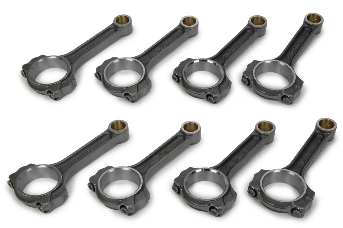 Scat Sbc 4340 Forged I-Beam Rods 6.125 1