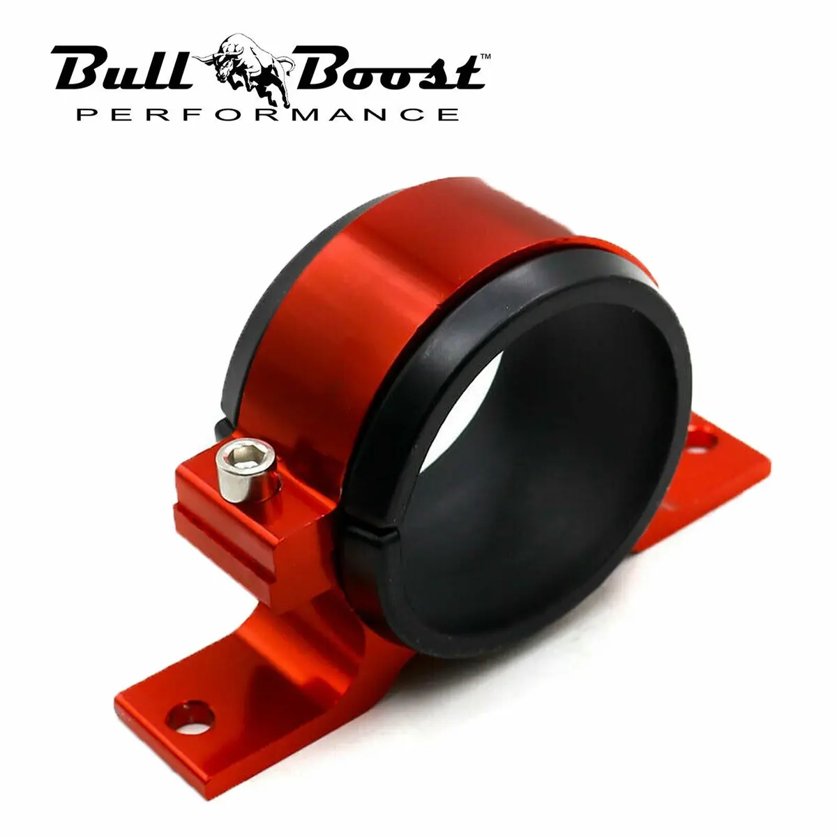 Red Fuel Pump Mounting Bracket Single Filter Clamp Cradle 044 60Mm 1