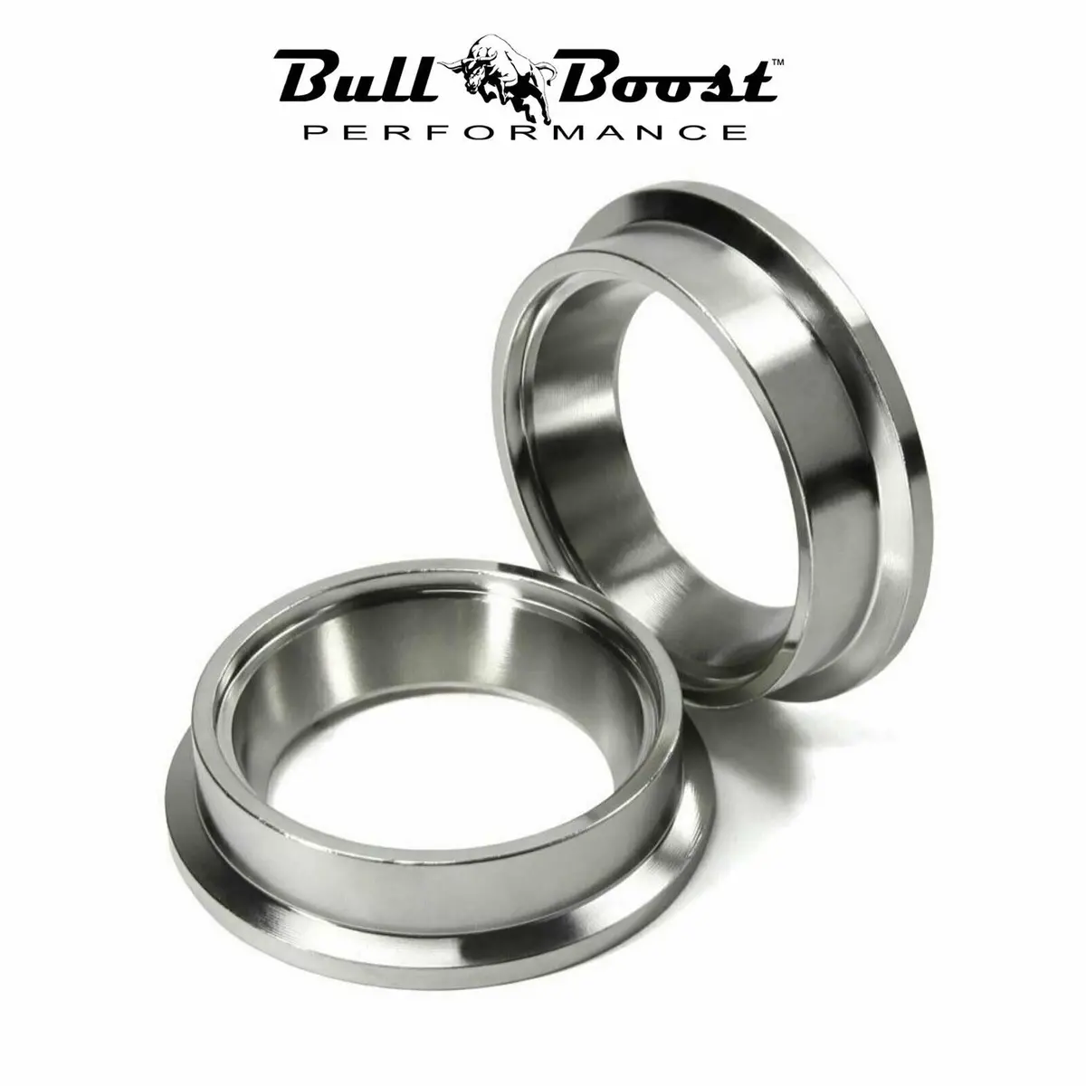 44Mm Wastegate Flange Set Tial Mv-R Mvr Inlet + Outlet Vband Insert Clamp Ring 1