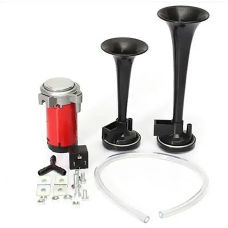 178Db Super Loud 12V Dual Trumpe Car Air Horn 1