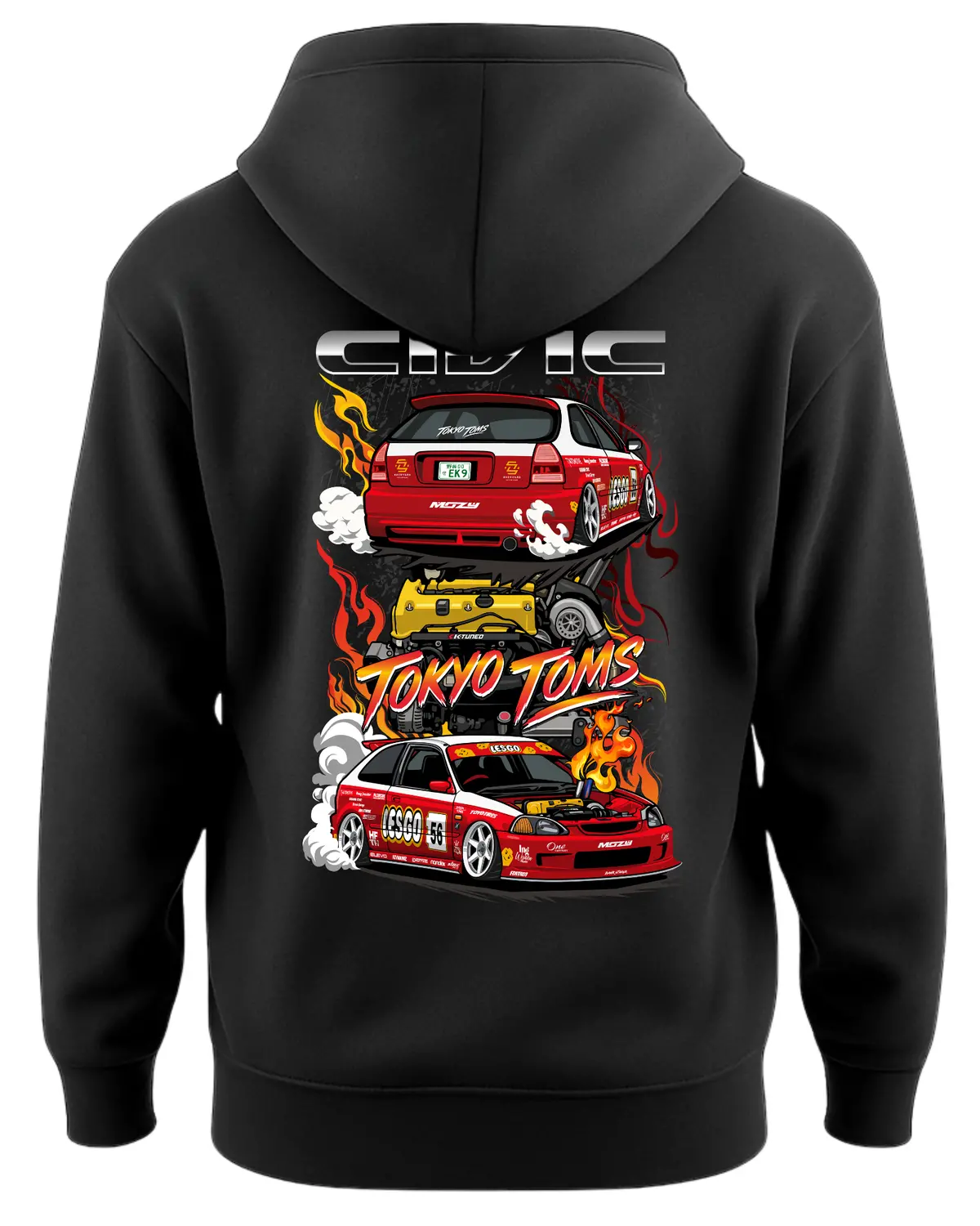 Honda Civic Ek Hoodie 1