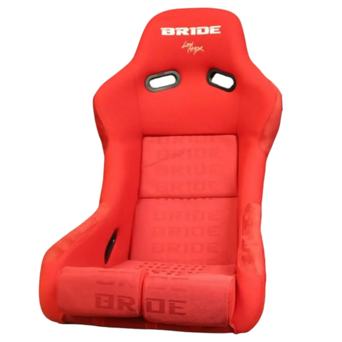 1X Bride Vios Iii Reps Low Max Fixed Back Bucket Racing Seat Red 1