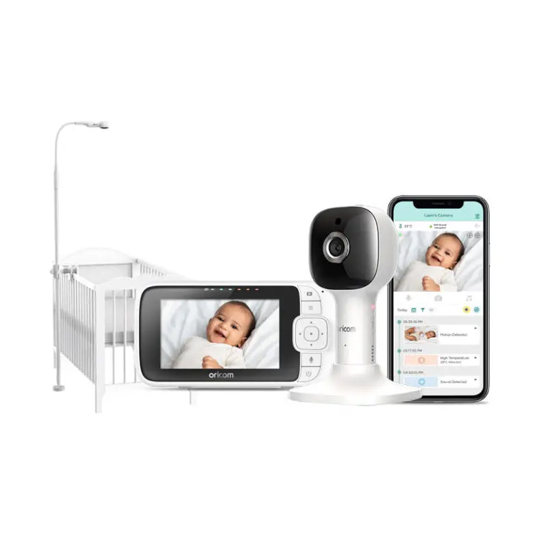 4.3'' Smart Hd Nursery Pal Skyview Baby Monitor With Cot Stand 1